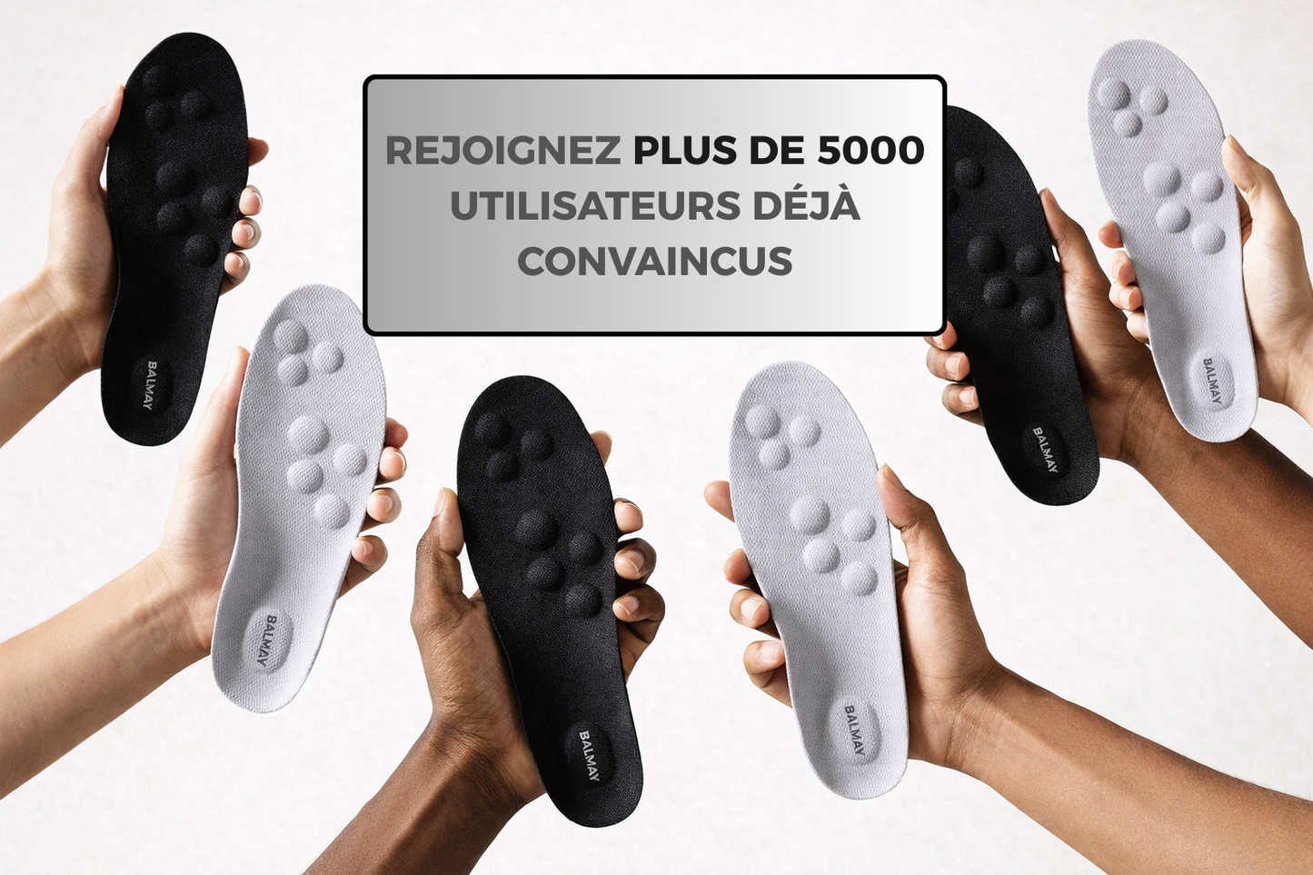 Semelles ergonomiques 4D