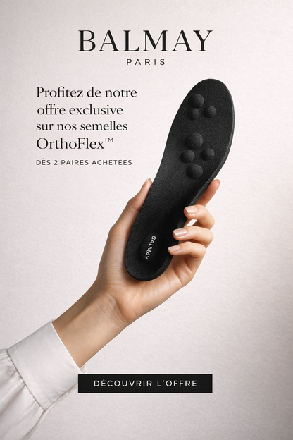 OrthoFlex™ - Semelles ergonomiques 4D
